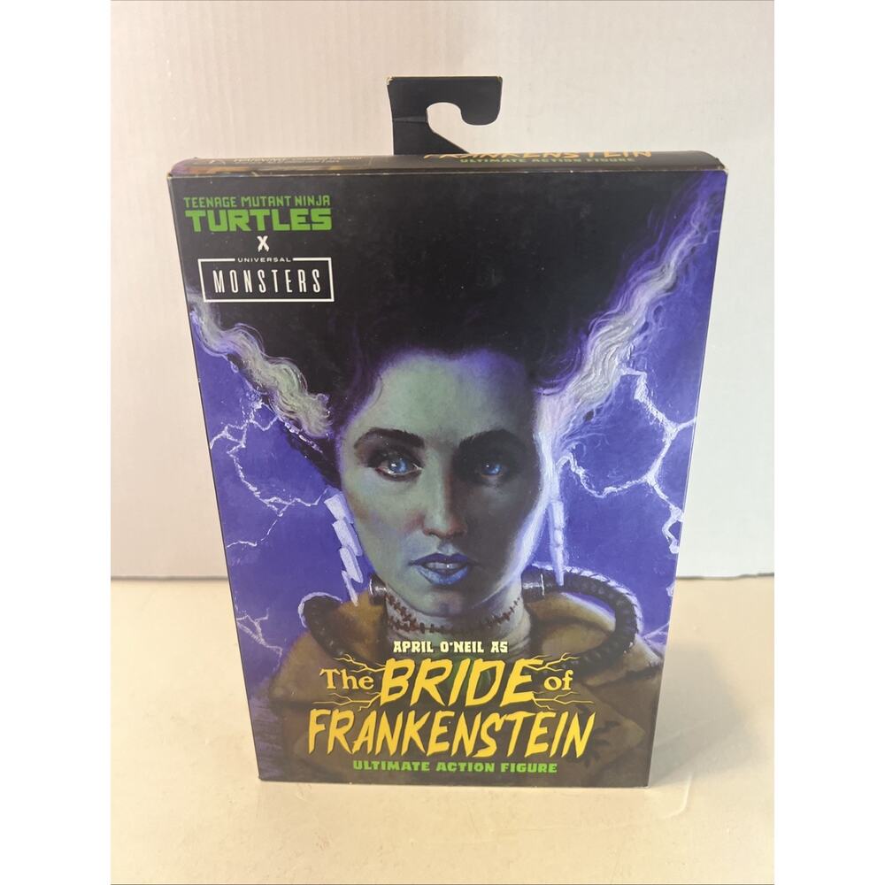 NECA TMNT x Monsters - The Bride of Frankenstein 7" Action Figure New/Sealed